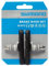 145010 - Bremsbacken V-Brake br-m 570/580/530/420/330/mc18/m510, Extra Large, rot red