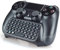 Numskull Sony PlayStation 4 Bluetooth Wireless Mini Keyboard Gadget, Wireless Bluetooth Chat Pad with Voice Chat Speaker for PS4 DualShock 4 Controller