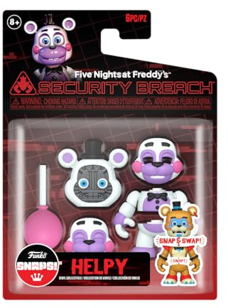 Funko Five Nights At Freddy's (FNAF) Snap: RR - Helpy - Figura de Vinilo Coleccionable - Idea de Regalo- Mercancia Oficial - Toys para Chicos, Chicas y Adultos - Video Games Fans