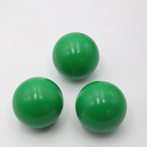 PEHHAH 65MM Russian Juggling Balls-Dense Chromite Filling Set of 3 (Green)