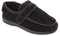 Jo & Joe Mens Black Extra Large Wide Fit Diabetic Orthopaedic Slippers with Wide Opening Large UK Sizes 13, 14, 15, 16 (Black, UK Footwear Size System, Adult, Men, Numeric, Wide, 14)