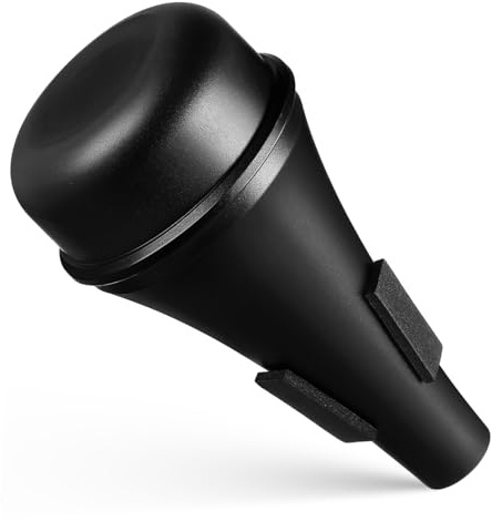 BESPORTBLE Sordina per Tromba Silenziatore Compatto in Plastica Resistente, Accessorio per Pratica e Insegnamento, Riduzione Rumore per Esercizi Musicali e Performance
