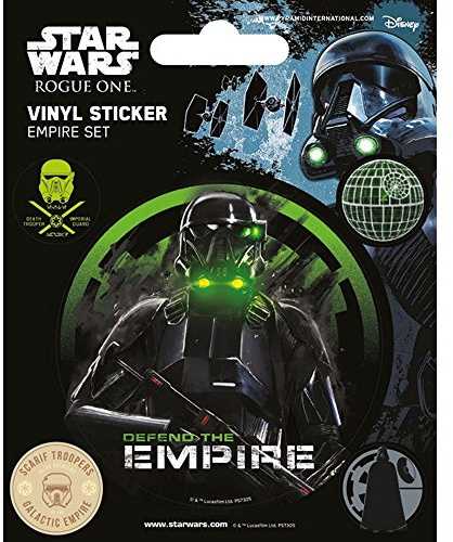 Pyramid International Vinyl Aufkleber, Papier, Mehrfarbig, 10 x 12.5 cm