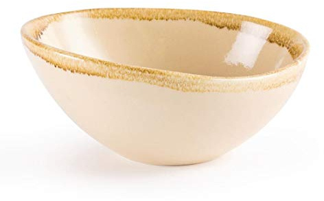 Olympia Kiln Bowl Sandstone 165mm 65 Rimmed Serving Dishes Kitchen 6pc