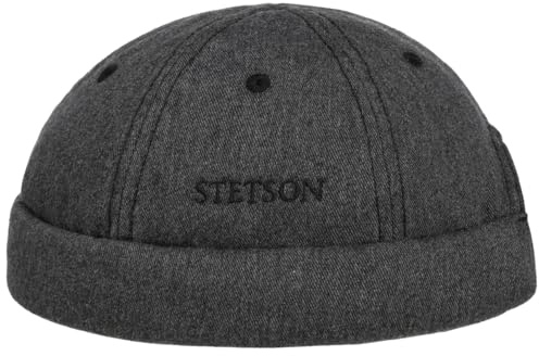 Stetson Bonnet Docker Cotton Melange Look Denim Protection UV 40+ Fabrique en UE Homme Toutes Saisons