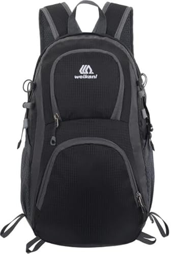 Jianyana Zaino Trekking 20l - Zaino da Ciclismo e Escursionismo Impermeabile Piccolo Zaino Leggero Resistente Viaggio Campeggio Passeggiate Sport all'aria Aperta per Donne e Uomini