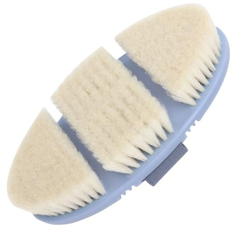 Horse Face Brush Flexible, Handmade Soft Horses Grooming Tool, Professional Dirt Removal Equine Hold In Hand