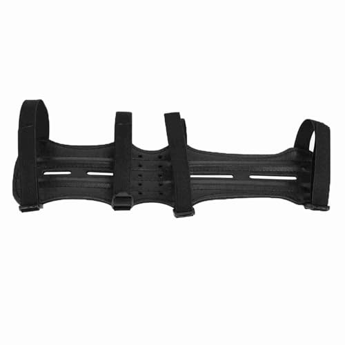 Aoaoy Chrees - Equipo de tiro con arco, accesorios largos de cuero, protectores de brazo ajustables para tiro con arco, accesorios de protección