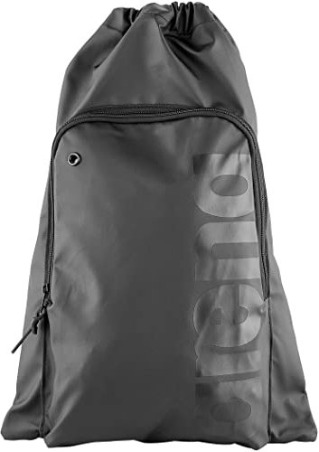 arena Erwachsene Turnbeutel Schwimmbeutel Turnbeutel Team All Black, One Size, 002494