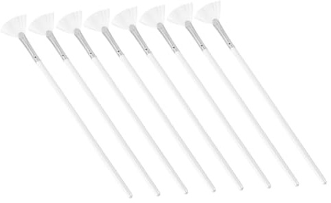 Veemoon 8 Piezas Cepillo Para Mascarilla Facial Pincel Aplicador De Mascarilla Pincel Maquillaje Para Uso Diario Baño Reutilizable Para Herramienta De Maquillaje