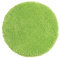 PANA® Runde Badematte Hochflor (Ø 71 cm) • Badteppich rund aus weichen Mikrofasern • Saugstark & waschbar • Runder Duschvorleger, Badvorleger, Badezimmerteppich rund • Farbe: Creme