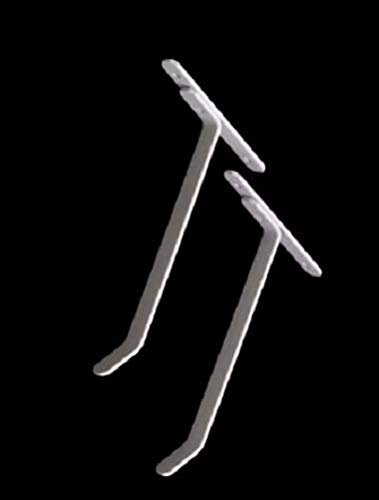 comfee.co.uk 2 x Radiator Shelf Brackets (One pair) for Radiator Shelves, Easy Fit, Czyz®