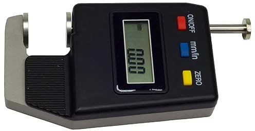 DLUXCA Calibro di Spessore Digitale Professionale per Pietre preziose da 0-15 mm 0,01 mm Strumento di misurazione del Diamante di Alta qualità