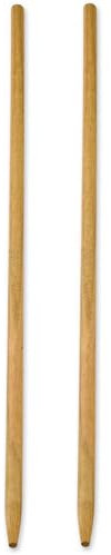 PDL – Pegdev - Hard-Wood 1.2m Heavy Duty Tapered Handle - Replacement for Rakes, Brooms, and More - Sturdy and Strong. Pack of 2