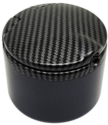 Car Ashtray Designed for Mercedes-Benz E300 E-class C-class S-class A-class B-class G-class GLA GLB GLC GLE GLS (Carbon Fibre)