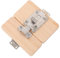 DRESSOOS Early Education Motor Skill Wooden Door Lock Latch Toy Sensory Board Cognitive Toy for Boys and Girls