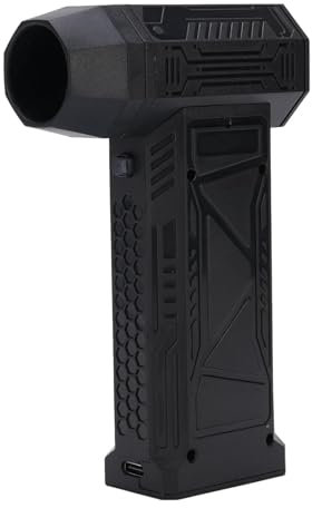 Souffleur de Feuilles sans Fil électrique, Souffleur de Feuilles à Main de 130000 TR/Min, Souffleurs de Feuilles Légères à Moteur sans Balais pour Nettoyage de Terrasse, Soins