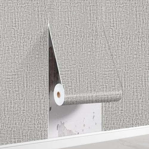 Trafagala 2 Roll 3D Grey Textured 3mm Thick Self Adhesive Thermal Wallpaper for Cold Bad Walls Textured Insulating Wallpaper Waterproof Damp Proof Membrane Wall Panels for Ceiling Kitchen Bedroom
