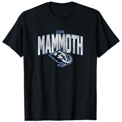 Utah Mammoth - Maglia da Hockey Vintage per Tifosi della NHL Maglietta