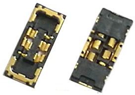 YESUN Battery FPC Connector Contact Holder for iPhone 8 8 Plus X XS XR XS Max On Logic Motherboard (Pack of 2)