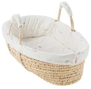 Noukie's - Moseskorb aus Veloudoux – Braun – Bali, Mokka & Snow