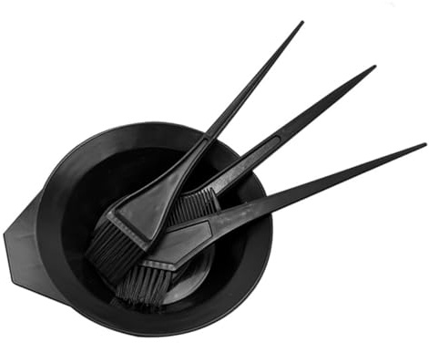 Baluue 20pcs Hair Dye Tool Set Disposable Shawl and Dyeing Bowl for Diy Home Salon Barber Hair Coloring Kit