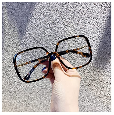 YITAIYUAN Lunettes pour Lire, Verres carrées de Mode, Protection des Yeux, millésime de Grandes Lunettes fraîches fraîches, Spectacles for Femmes et Hommes (Color : 1639, Size : +2)