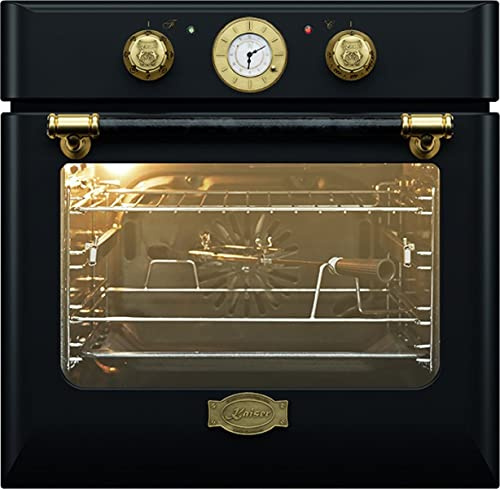 Kaiser EH 6432 BE ECO Belle Époque, inbyggd ugn i retrostil, 63 l, roterande spett multi 10, pizzafunktion, ECO-läge, katalys, dubbelglas, teleskopisk utskjutning, pizzasten