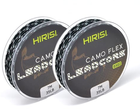 2 StüCk Leadcore Karpfenangeln, 15,9 Kg, 7 M, 3 Farben, Geflochten Angelschnur (FBA-BX02-2)