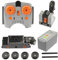AKOGD Zug Motor Power Functions Set, 4 Teile Zug Elektrisch Motoren Set, DIY Klemmbausteine City Eisenbahn Modification Zubehör