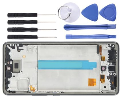 XAGMODSHN Digitalizador de repuesto de pantalla táctil LCD para reparación de teléfonos inteligentes A53 A536 y actualizaciones de dispositivos digitalizador
