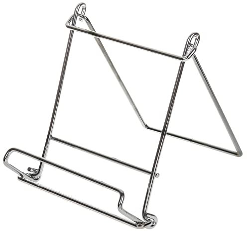 SIDCO Kochbuchständer Edelstahl Kochbuchhalter Buchständer Leseständer Buchstütze