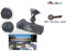NavGear Videocamera da cruscotto - automobile telecamera: Dash cam Full HD con 2 telecamere per una vista panoramica a 360 °, Sensore G (360 Grado telecamera automobile, Dashcam Grado)