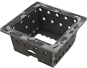 Pellet Burn Pot Estufa de pellets de acero Quemador de leña Inserto de chimenea