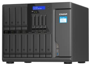 QNAP TS-1655-8G-US 16 Bay high Performance and high-Capacity Hybrid NAS with Intel® Atom® 8-core Processor, Dual 2.5GbE and Long-Term Availability