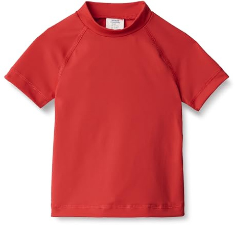 Amazon Essentials Boy's Short-Sleeved Rashguard T-Shirt
