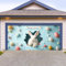 Couverture de Porte de Garage de Pâques, Bannière de Porte de Garage de Pâques Lapin de Pâques Décoration de Porte de Garage, Toile de Fond Fond de Photographie Décoration de Vacances de Printemps