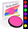 LOPHE Maquillage Fard Aquarellable Pot, Peinture du Visage, Maquillage FX Smiffys, peinture à l'eau pour le visage et le corps pour adultes, enfants,30g, Rose Fluo