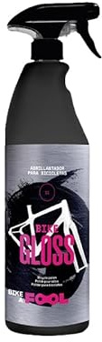 BIKE A FOOL Bike Gloss 750 ml – Abrillantador Profesional para Bicicletas de Carbono y Aluminio | Brillo, Protección e Hidrofugante para MTB y Carretera