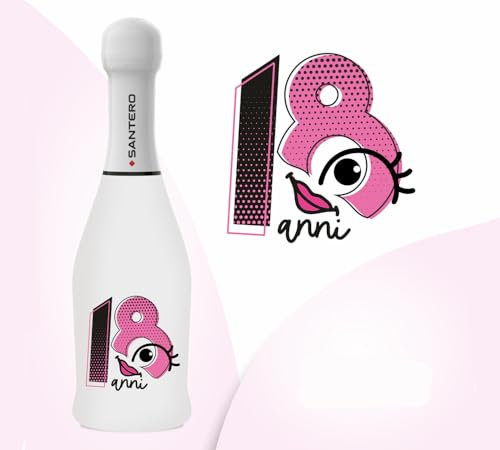 Zelda Bomboniere Sekt Geschenk Santero Ml 200 18 Jahre Dekoration (Rosa)