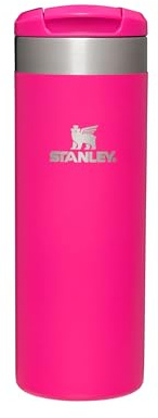 Stanley 1913 Aerolight Transit Thermobecher 0.47L - Hält 6 Stunden Heiß - Spülmaschinenfest - Kaffeebecher To Go Auslaufsicher - Kompatibel Mit Gängigen Pkw-Getränkehalterungen - Thermosflasche - Pink