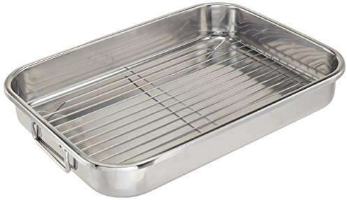 ExcelSteel 594 Roasting Pan, Stainless