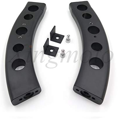 Ersatz-Lenkererhöhung zum Anheben und Zurückziehen, 1 Zoll, Modelljahr 2006, Kompatibel mit Suzuki Boulevard M109R mit 1,25 Zoll Klemmung, schwarz