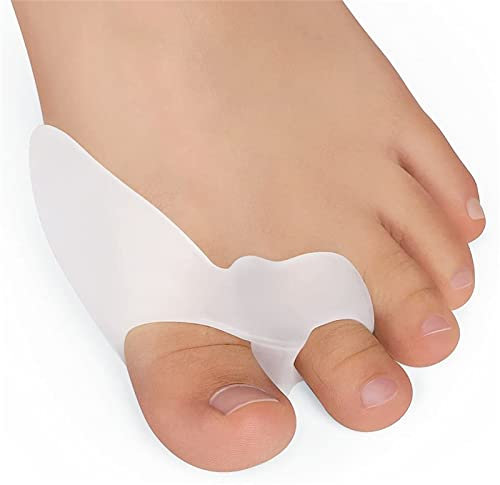 Juego de separadores de dedos de los pies, juego de protectores de juanetes, de silicona
