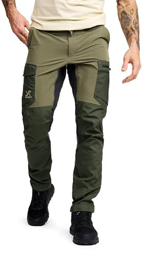 RevolutionRace Rambler Lightweight Pro Pants für Herren, Leichte Outdoor-Hose und Wanderhose für Herren, Kalamata, XXL