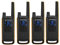 Motorola TALKABOUT T82 Extreme Quad tragbares PMR-Funkset mit 4 Stück + Geschenk-Klebepad in Blau