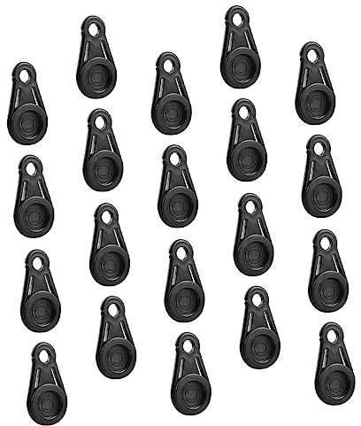 Supvox 16stücke Robuste Planen-Clips Aus Kunststoff Wetterfeste Zeltklammern Für Camping Befestigung Für Zelte Markisen Planen Langlebige Tarp Grabbers Reißfest Und Leicht