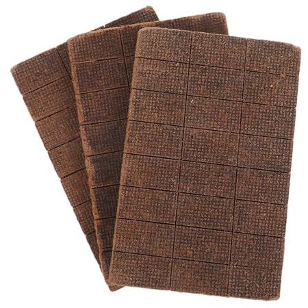 HEMOTON 72 Pièces De Blocs De Cire pour Allume-Feu De Barbecue Accessoires pour Foyer Cubes D'Allumage Allume-Feu De Camp Briques D'Allumage Allume-Feu De Camping Marron