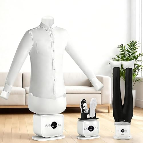 1400w Electric Steam Iron, Portable Shirt Press & Wrinkle Remover, Automatic Ironing Machine, 8 Minutes Quick Ironed Dry, Built-in Aromatherapy Tank, for Shirts, Pants, Shoes A
