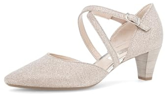 Gabor Femme Escarpins, Dame Escarpins à lanières,Escarpins Sangle,Chaussures à Talons,Sangles croisées,élégantes,Rose (rosato) / 64,39 EU / 6 UK